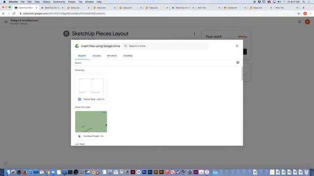 How to Upload a SketchUp for Schools file to a Google Classroom Assignment смотреть онлайн