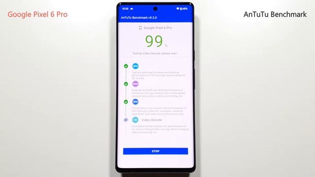 Google Pixel 6 Pro - Benchmark Tests: AnTuTu & Geekbench 5 смотреть онлайн