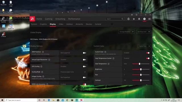 How to Change the HDMI scaling on your computer(AMD ONLY) смотреть онлайн