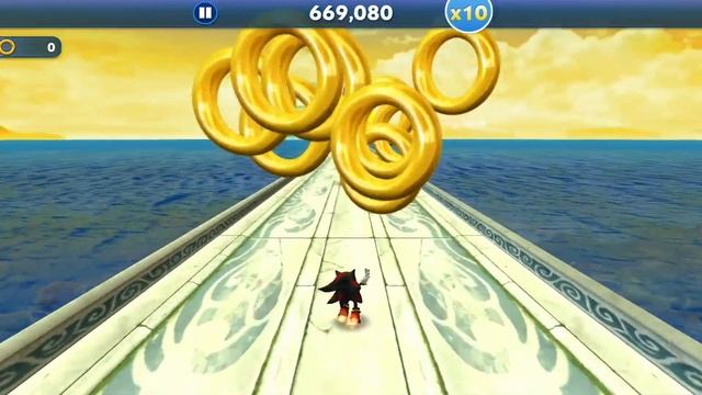 Sonic Dash (Android) - Shadow Gameplay - Android ios game смотреть онлайн
