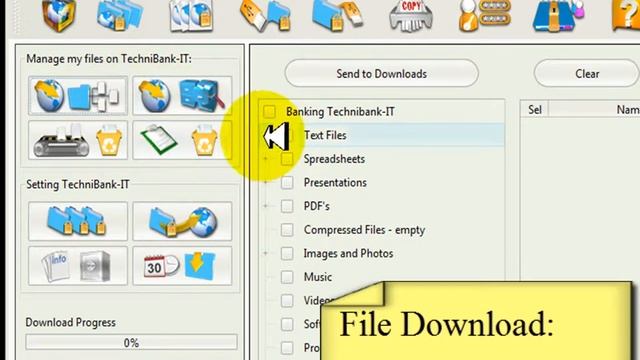 Auto Data Backup online TechniBank-IT смотреть онлайн