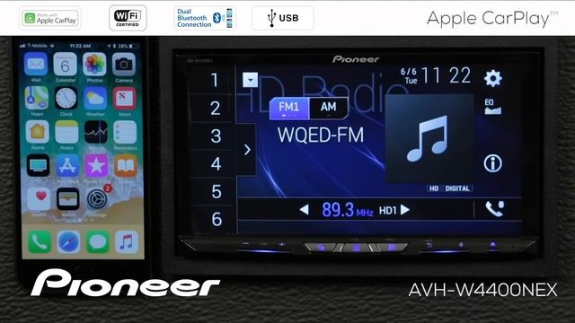 How To - Set Up Apple CarPlay with Wireless Connection on Pioneer W-NEX Receivers 2018 смотреть онлайн