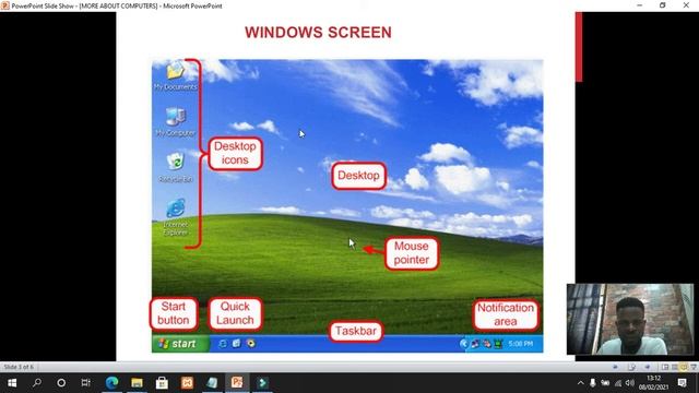 Class 1: More about computers - Part 2 - Desktop, icons, taskbar, wallpaper смотреть онлайн