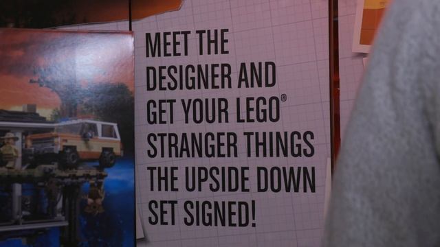 LEGO Stranger Things Leicester Square Set Launch смотреть онлайн