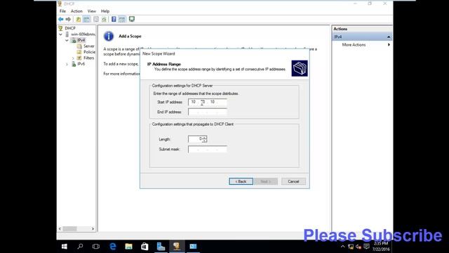 How to Install DHCP server and Pool on Windows Server 2016 | Setup DHCP Role - Server Basics 2016 смотреть онлайн