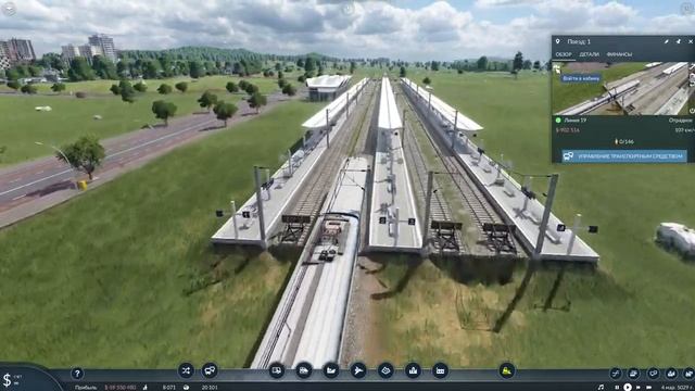 TRANSPORT FEVER2 развитие города Самара 7С смотреть онлайн