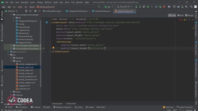 ¿Cómo implementar un Lector QR en una App Android? Cap. 18 Curso App Minimarket QR ANDROID смотреть онлайн
