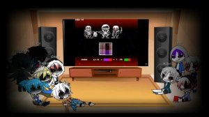Sans AUS React to Murder Time Trio Phase 1-3 (Requested)