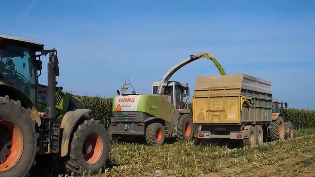 Claas Jaguar 850 | Zetor Forterra140 | Claas Axion 850 | ZDT Mega | East Slovakia Agriculture (ESA) смотреть онлайн