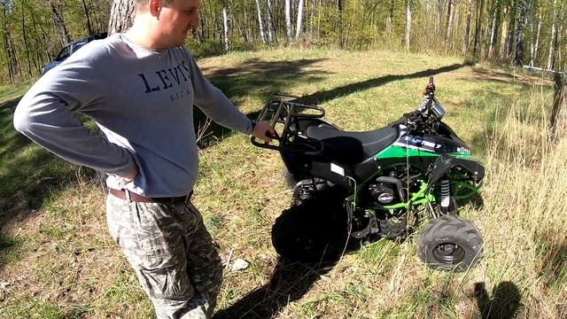 Детский квадроцикл MOTAX 125 кубов! Сборка. Полный и ЖЁСТКИЙ Тест! смотреть онлайн