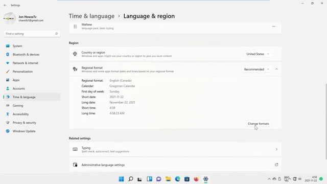 How to Change Clock from 12 to 24 Hour Format In Windows 11 смотреть онлайн