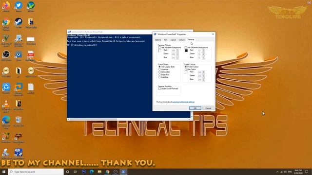 Make Your PowerShell & Command Prompt Window Transparent, Increase Font Size, Change Background смотреть онлайн