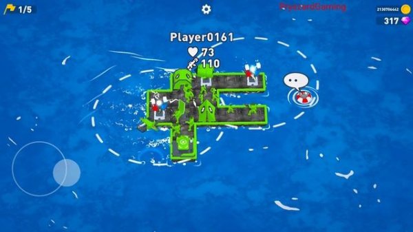 War of Rafts: Crazy Sea Battle - Gameplay Walkthrough Part 11 Raft Army Commander APK (Android,iOS)