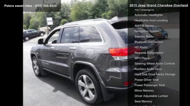 2015 Jeep Grand Cherokee Overland - Peters sweet rides -... смотреть онлайн