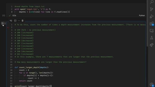 Advent Of Code 2021 with GitHub Copilot - Day 1 смотреть онлайн