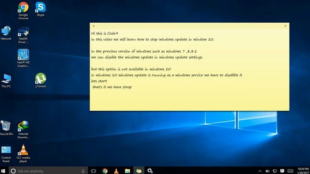 How to disable window 10 update service смотреть онлайн