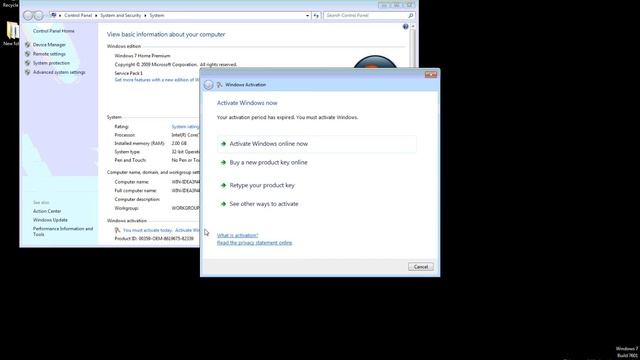 How to activate Windows 7 Online смотреть онлайн