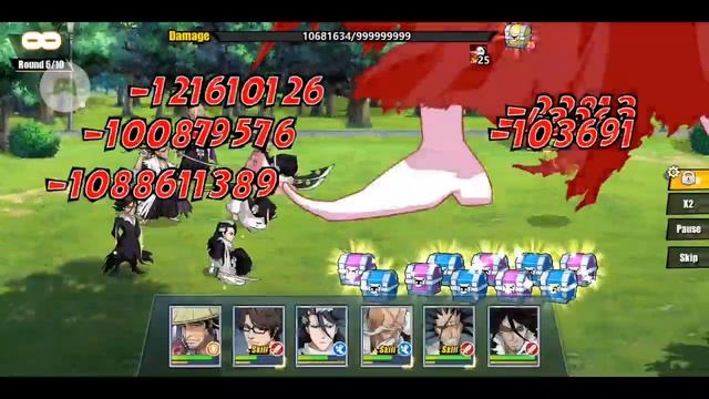 18 million damage in squad boss - Bleach: Immortal Soul смотреть онлайн
