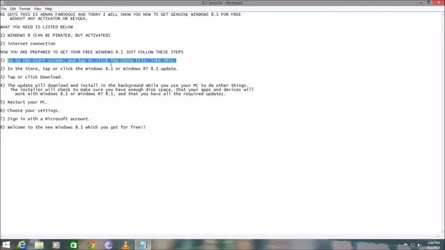 Microsoft Windows 8.1 Genuine | For Free [ 100% working ] смотреть онлайн