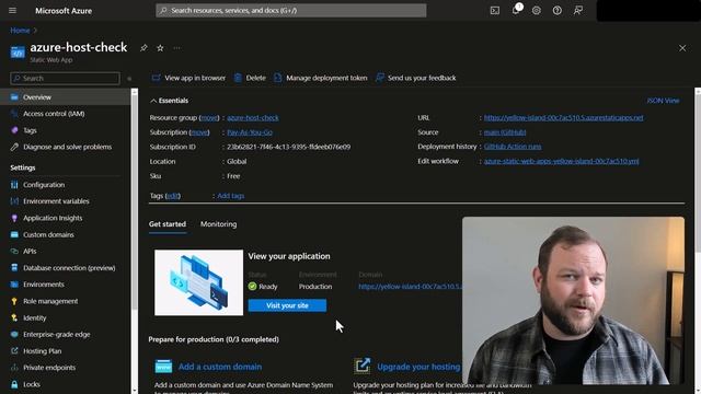 Testing Azure Static Web Apps Support for Next.js | Pages Architecture смотреть онлайн