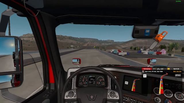 ATS Multiplayer Western Star ile Mobil Vinç Taşıdım смотреть онлайн