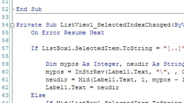 ListView Control (Visual Basic 2008 1-55) Part 1 смотреть онлайн