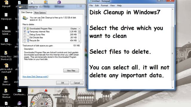 How to do disk cleanup in windows 7, disk cleanup windows 7 tutorial, disk cleanup windows 7 смотреть онлайн