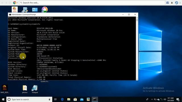 How to get Windows installation date by CMD Command смотреть онлайн
