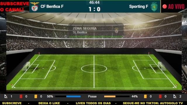 🔴BENFICA X SPORTING TAÇA DE PORTUGAL FEMININA смотреть онлайн