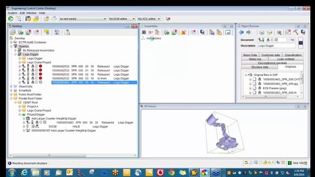 SAP PLM - Engineering Control Center смотреть онлайн