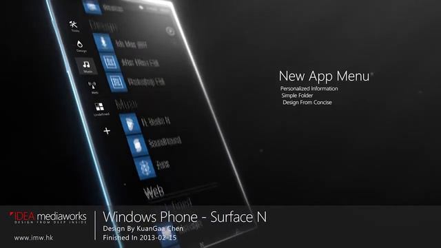 Windows Phone Surface 2013 Concept смотреть онлайн