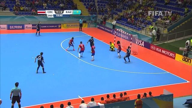 Costa Rica v Kazakhstan | FIFA Futsal World Cup 2016 | Match Highlights смотреть онлайн