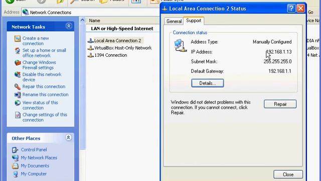 Windows XP IP Address смотреть онлайн