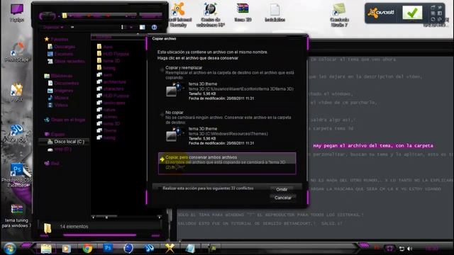 como poner tema 3D ah windows 7 con reproductor Xion смотреть онлайн