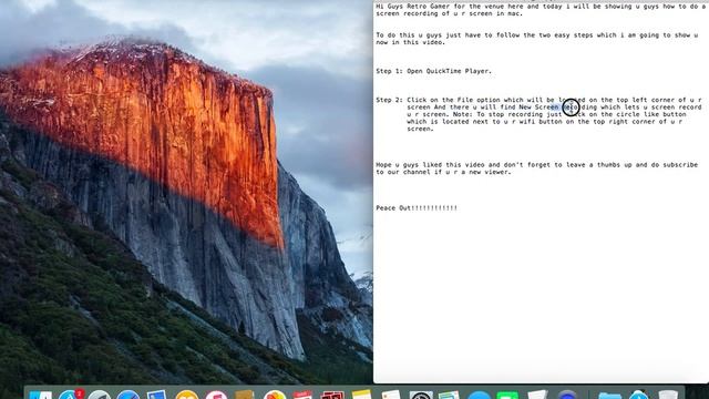 How to Screen Record in Mac using QuickTime Player смотреть онлайн