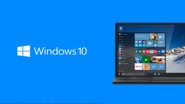 How to find out what edition, version and OS build of Windows 10 I hav смотреть онлайн