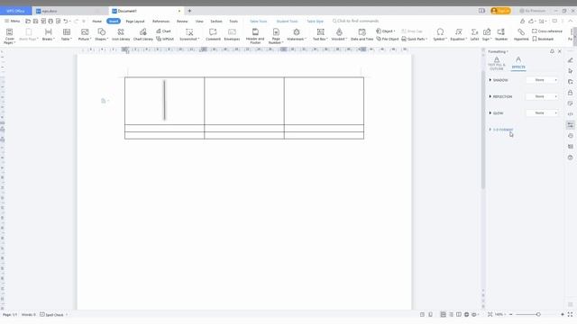How to draw a vertical line in wps office writer in table | insert a vertical line in wps writer смотреть онлайн