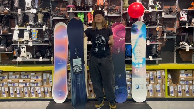 Выбираем женский сноуборд для начинающих 23/24 смотреть онлайн