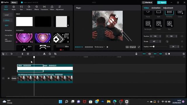 shine effect (overlay line) tutorial | capcut windows смотреть онлайн