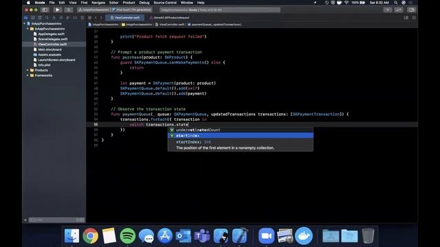 In App Purchases Basics & Intro (Swift 5, Xcode 12, iOS 2020) - iOS Development смотреть онлайн