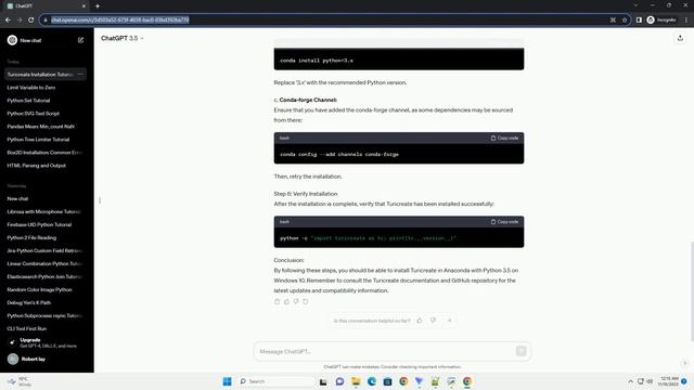 Error trying to install Turicreate in Anaconda with Python 3 5 under Windows 10 смотреть онлайн