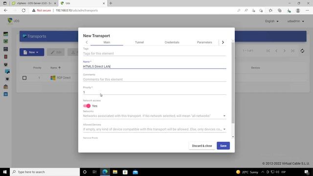 Deployment of Windows virtual desktops in UDS Enterprise 3.5 смотреть онлайн