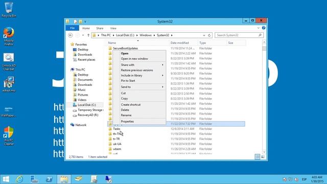 Windows Server 2012 R2 - Abrir Simbolo del sistema en carpeta especifica смотреть онлайн