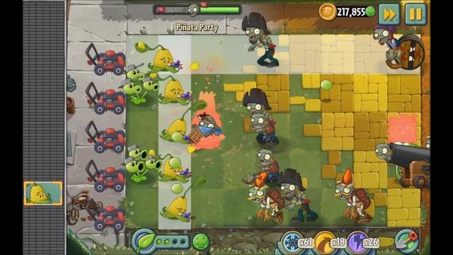 [Android] Plants vs. Zombies 2 - Lost City Piñata Parties (27.05.2015) - Pirate Seas смотреть онлайн
