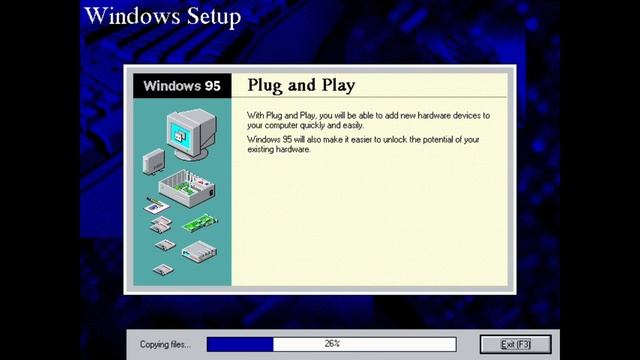 PCem #68 - Windows 95 build 286 смотреть онлайн