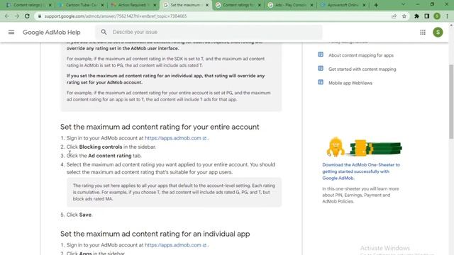 Content rating and Inappropriate Ads Policy Violation Solved Children Policy android app смотреть онлайн