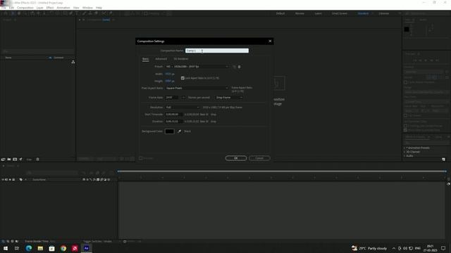 Class 1 | Adobe After Effects | Interface | Beginners Course | Telugu Language смотреть онлайн