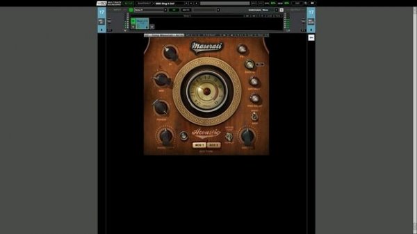 Mixing Acoustic Guitars Live with Waves Maserati ACG