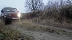 Ssangyong Korando 2.9D driving 4x4