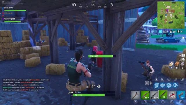 Fortnite: Double Kill | Снято с помощью GeForce смотреть онлайн